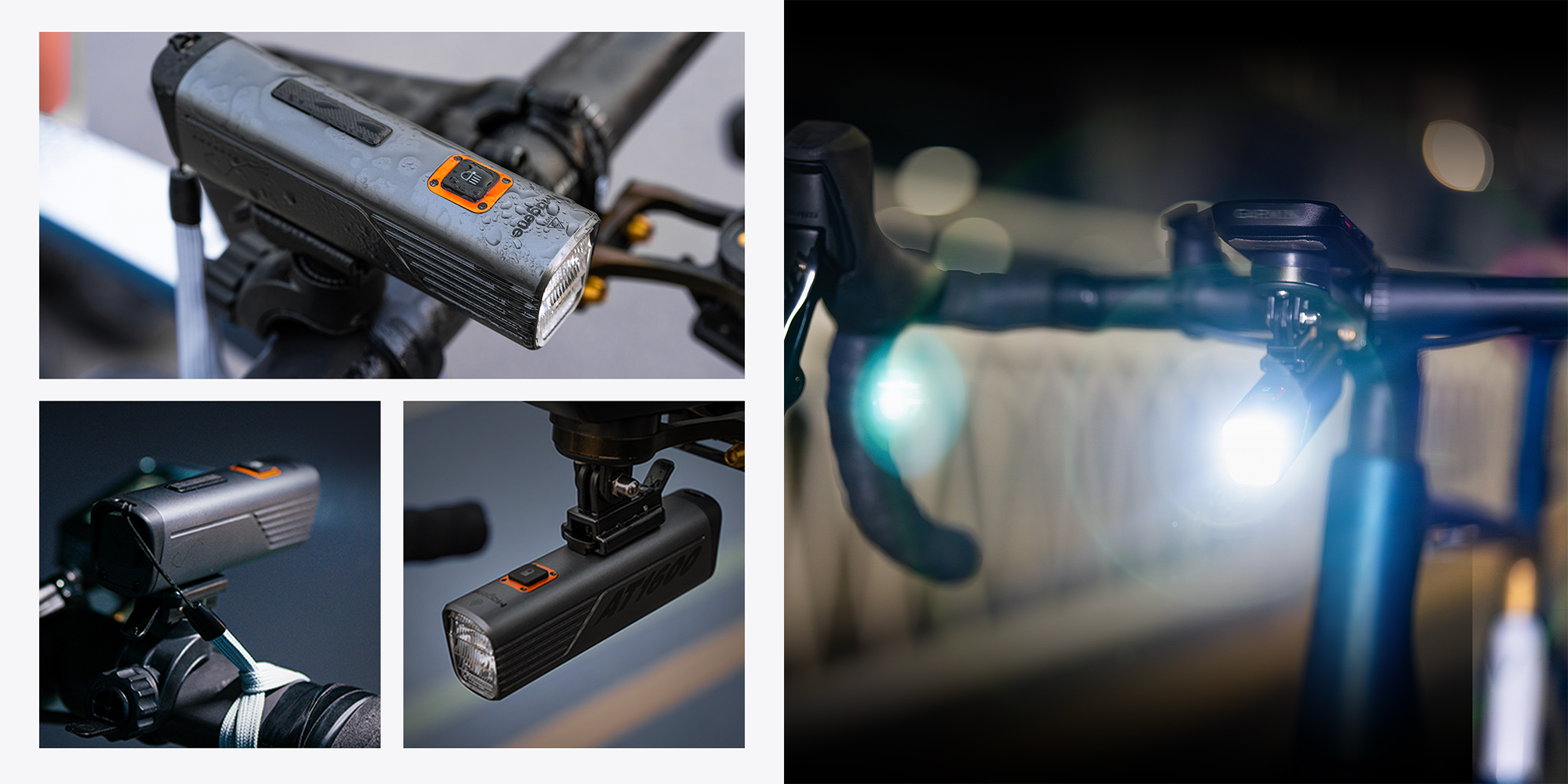 Lampka rowerowa Magene AT1600 przednia